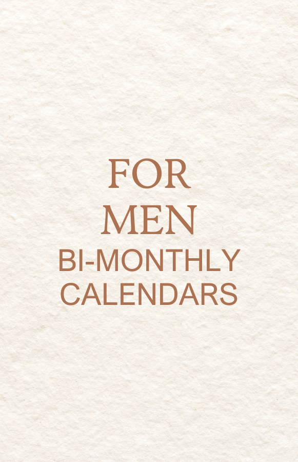 Men-Bi-Monthly calendars