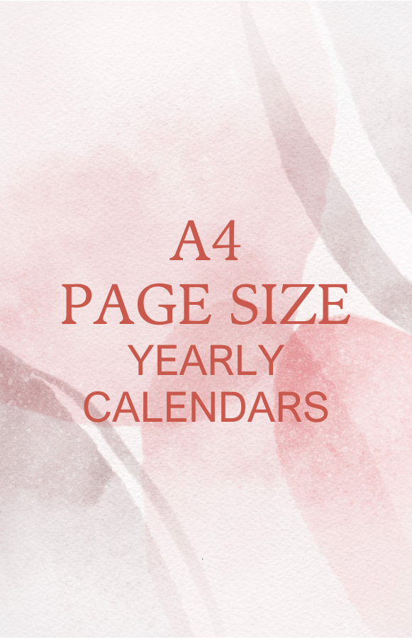 A4-Yearly Calendars