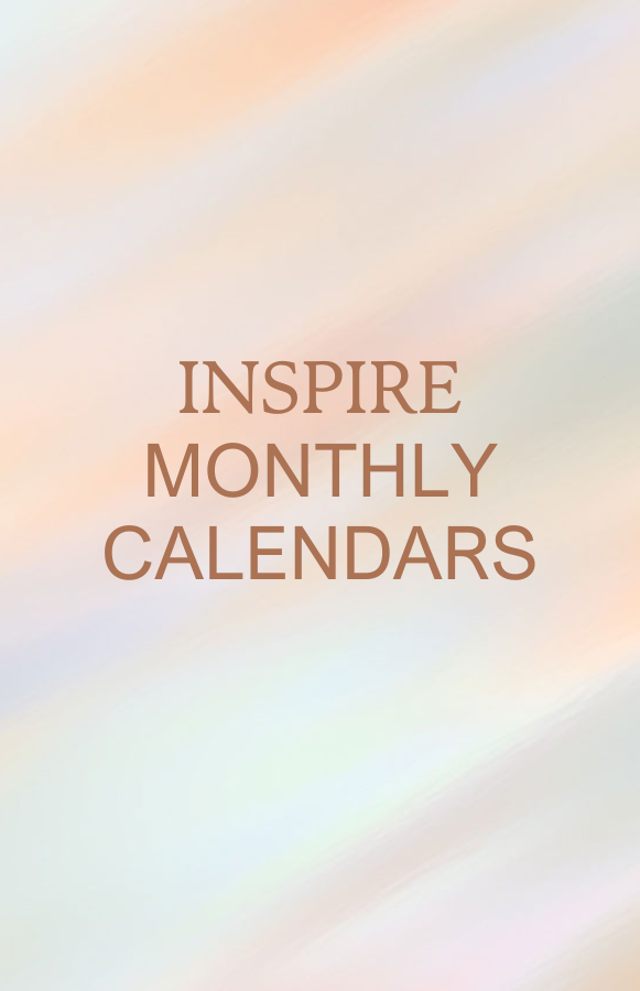 Inspire Monthly calendars
