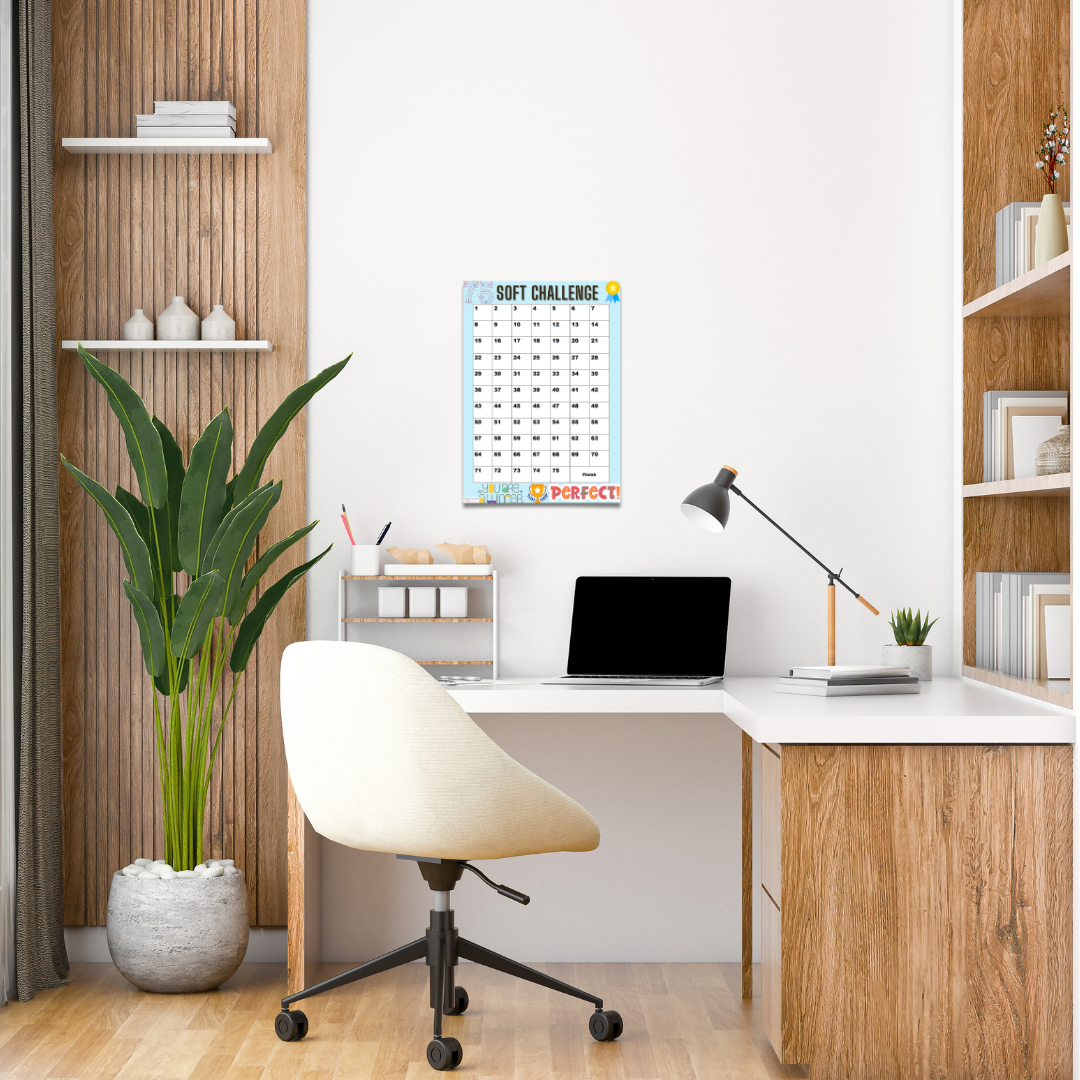 75 soft Challenge Template -A4 size!.