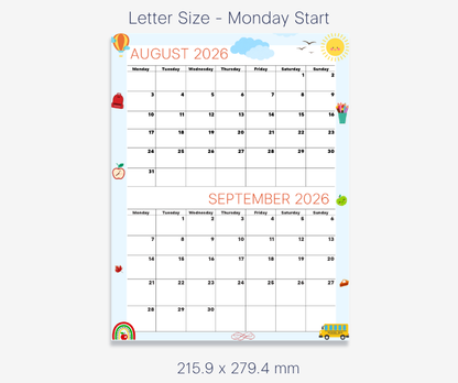 Fantastic Blue August & September 2026