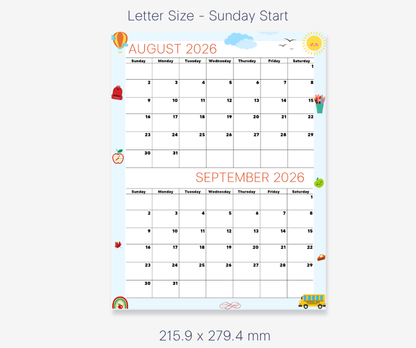 Fantastic Blue August & September 2026