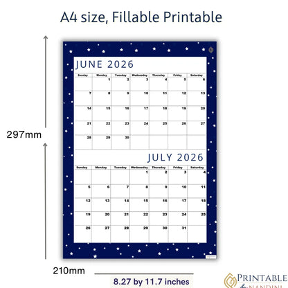 Cool Navy June & July 2026