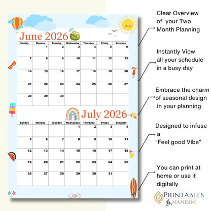 Fantastic Blue June and July 2026