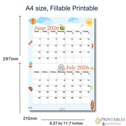 Fantastic Blue June and July 2026