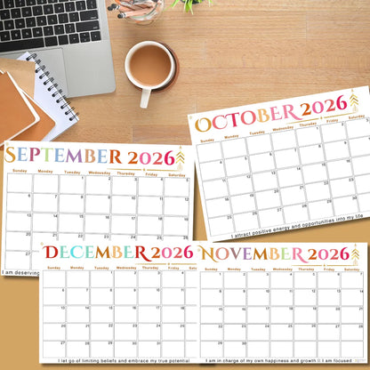 Inspire|September 2026 to August 2027 calendar