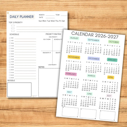 Inspire|September 2026 to August 2027 calendar