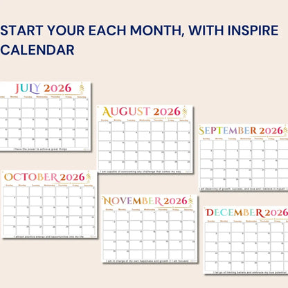 Inspire July 2026 to December 2026