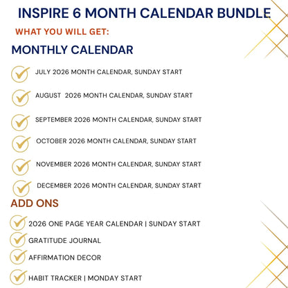 Inspire July 2026 to December 2026