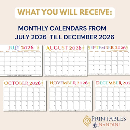 Inspire July 2026 to December 2026