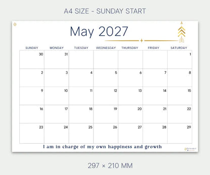 Inspire May 2027 Calendar