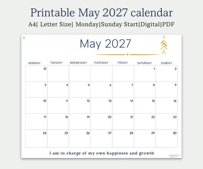 Inspire May 2027 Calendar