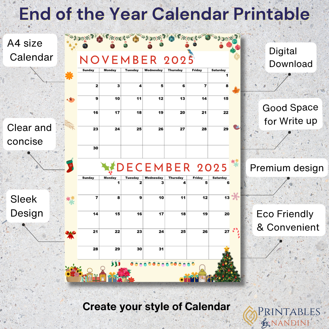 Crispy Creme|Bi-Monthly Calendar for November - December 2025!