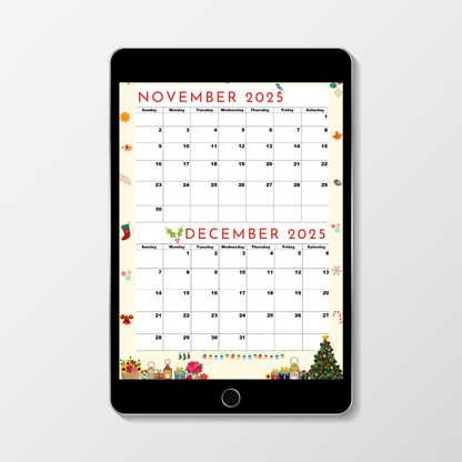Crispy Creme|Bi-Monthly Calendar for November - December 2025!