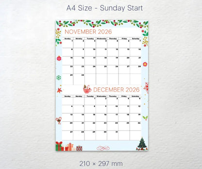 Fantastic blue November and December 2026