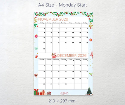 Fantastic blue November and December 2026
