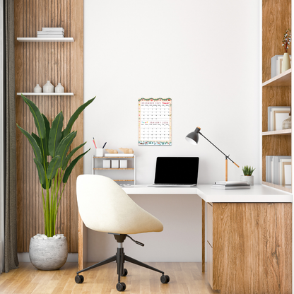 Calendar for December 2025 and January 2026, Sunday Start,A4 PDF,Digital Download