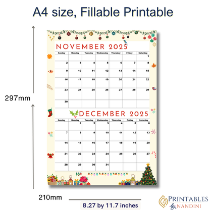 Crispy Creme|Bi-Monthly Calendar for November - December 2025!