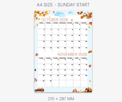 Fantastic Blue October & November 2026