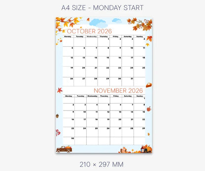 Fantastic Blue October & November 2026