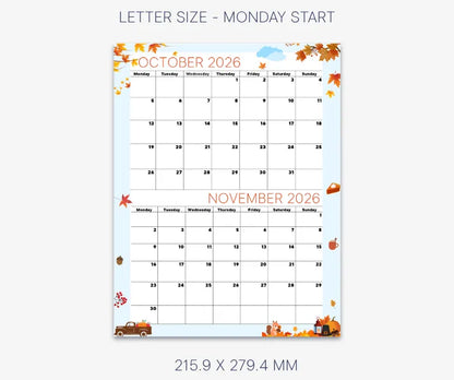Fantastic Blue October & November 2026
