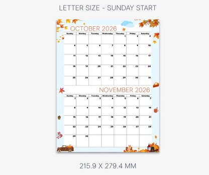 Fantastic Blue October & November 2026