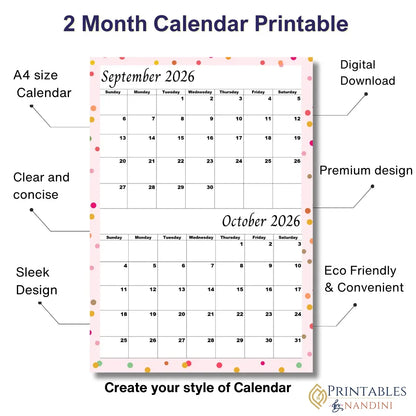 Pink September and October 2026