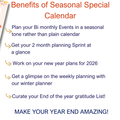 Seasonal Special|Bi-Monthly Calendar for September 2025 & October 2025, Monday Start,A4 PDF,Digital Download