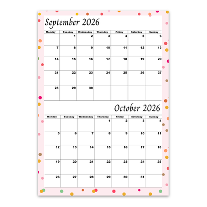 Pink September & October 2026