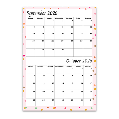 Pink September & October 2026