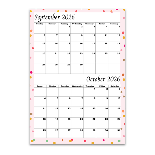 Pink September & October 2026