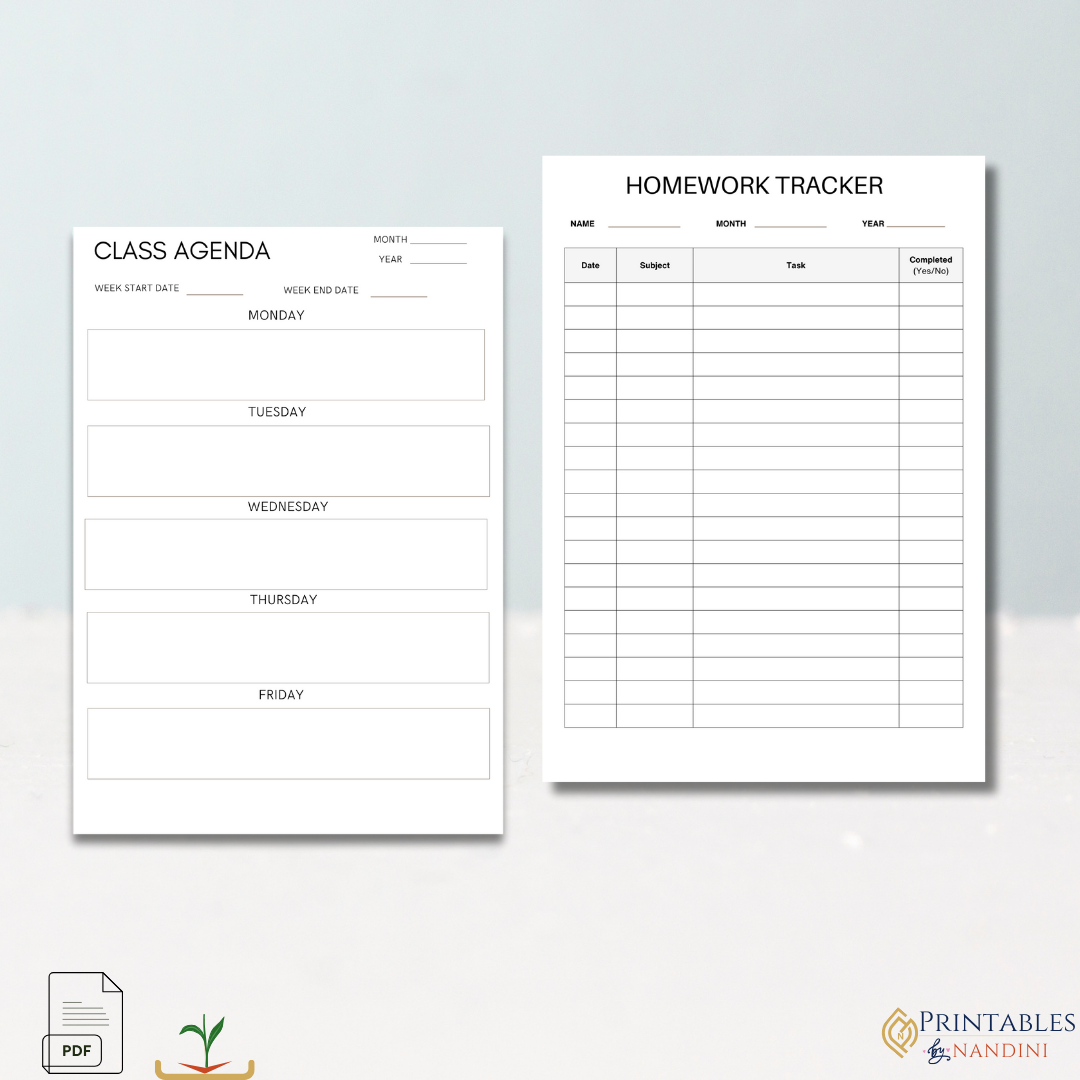 Student bundle-Back to School version.