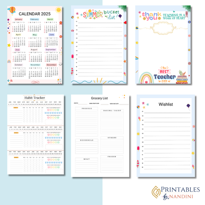 Student bundle-Back to School version.